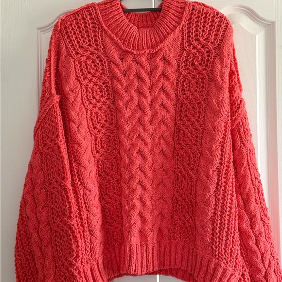 🌸NWT: POL Mock Neck Cable Knit Sweater - Picture 5 of 9